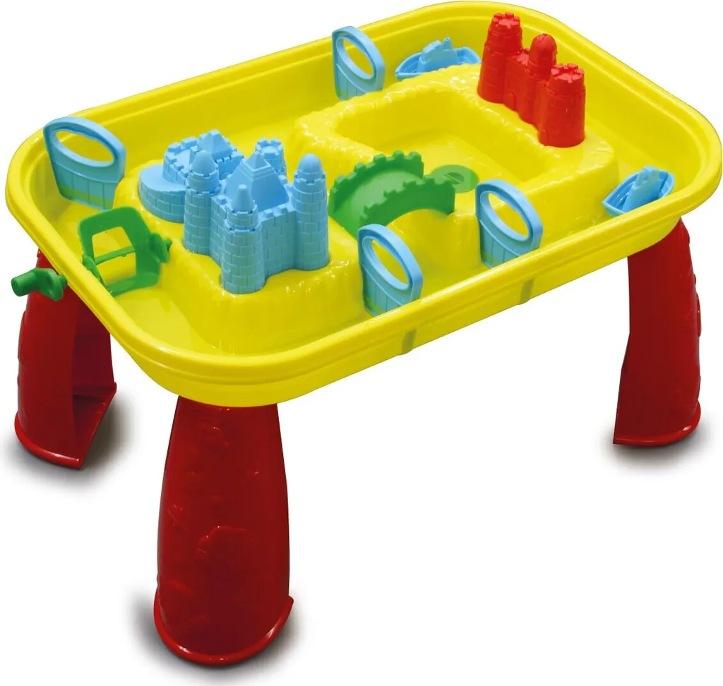 Jamara Table de jeux de sable et d'eau Castle pour enfants en extérieur