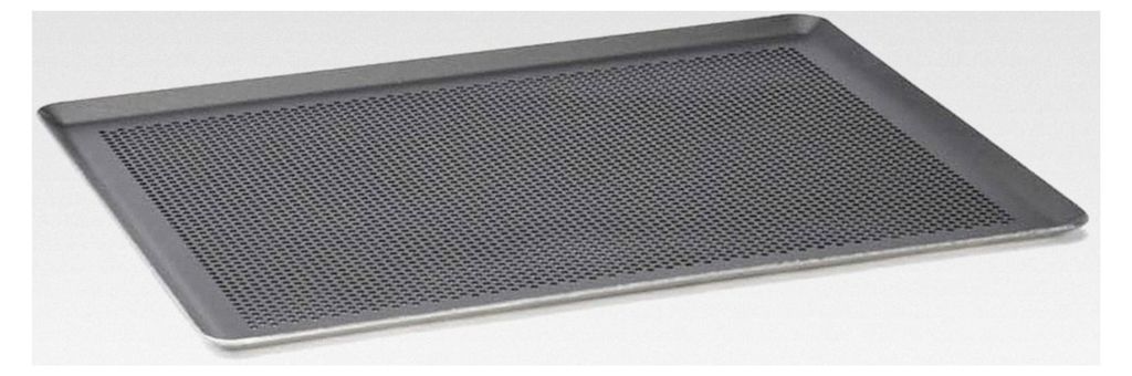 Mikroperforiertes Backblech, antihaftbeschichtet, 40 x 30 cm, Grau