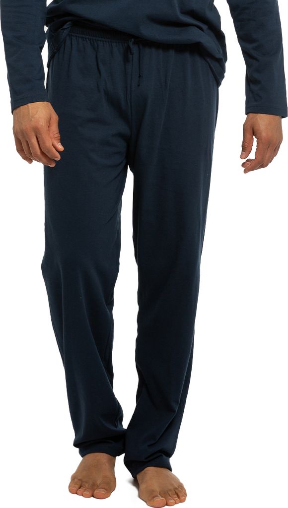 Ammann Organic Baumwolle - Mix & Match Schlafanzug Hose Lang Schlafanzug zum selber mixen, Im zeitlosen Design, Angenehm auf der Haut