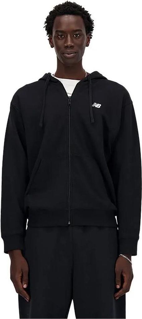 New Balance Sport Essentials Logo French Terry Reißverschlusspullover Schwarz S Herren Schwarz S