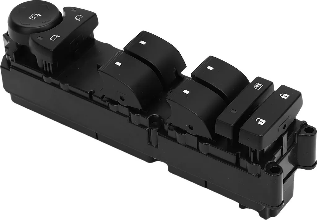 Bouton de lève-vitre électrique conducteur pour 1500 2500 3500 noir