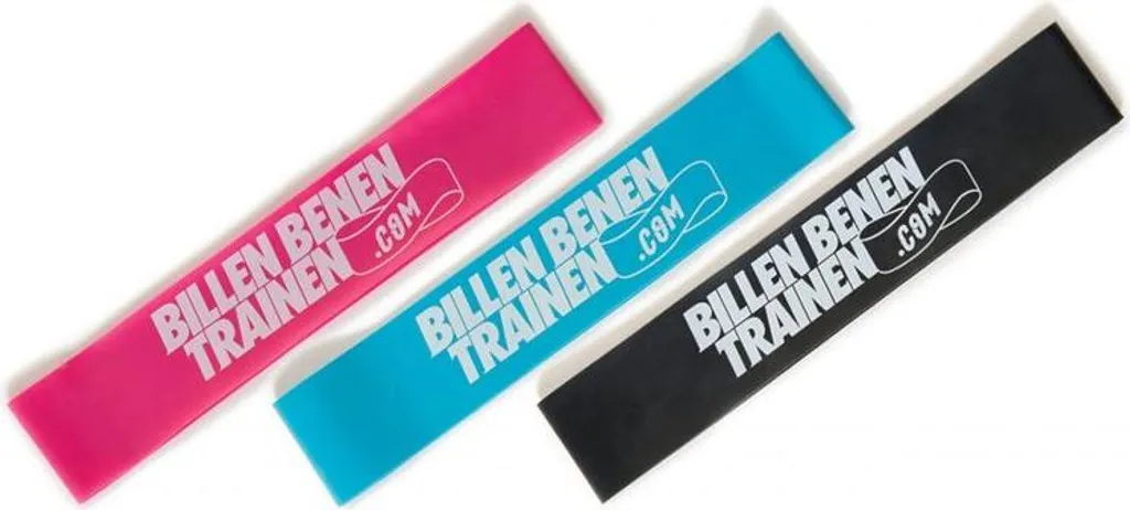 Bbt Band Bandes de résistance Lot de 3 élastiques de fitness premium