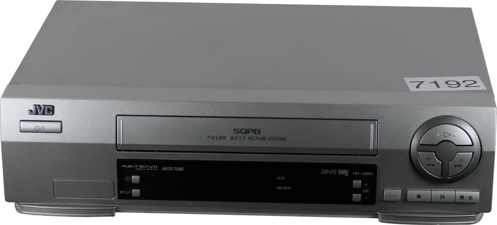 Réparer vos Souvenirs : Magnétoscope JVC HR-J580 Lecture VHS Stable