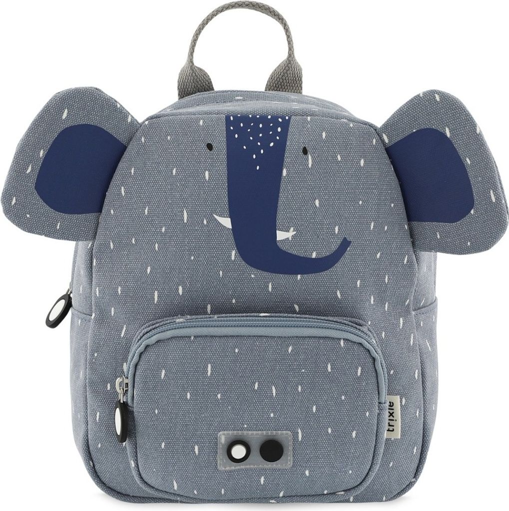 Trixie Rucksack blau - kleine Schultasche Mrs. Elephant wasserabweisend
