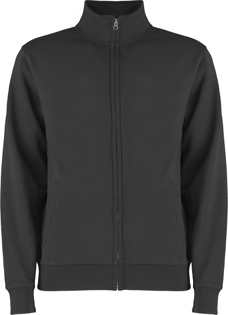 Kustom Erwachsene Uni Kit Sweat Jacke PC3739 (3XL) (Dunkelgrau)