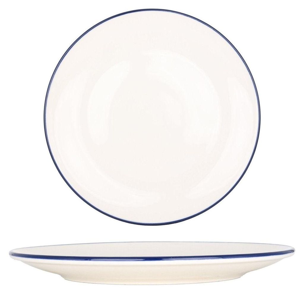 Piatto Bonna - Linea Blue - Porcellana - 25 cm Immagine del prodotto 