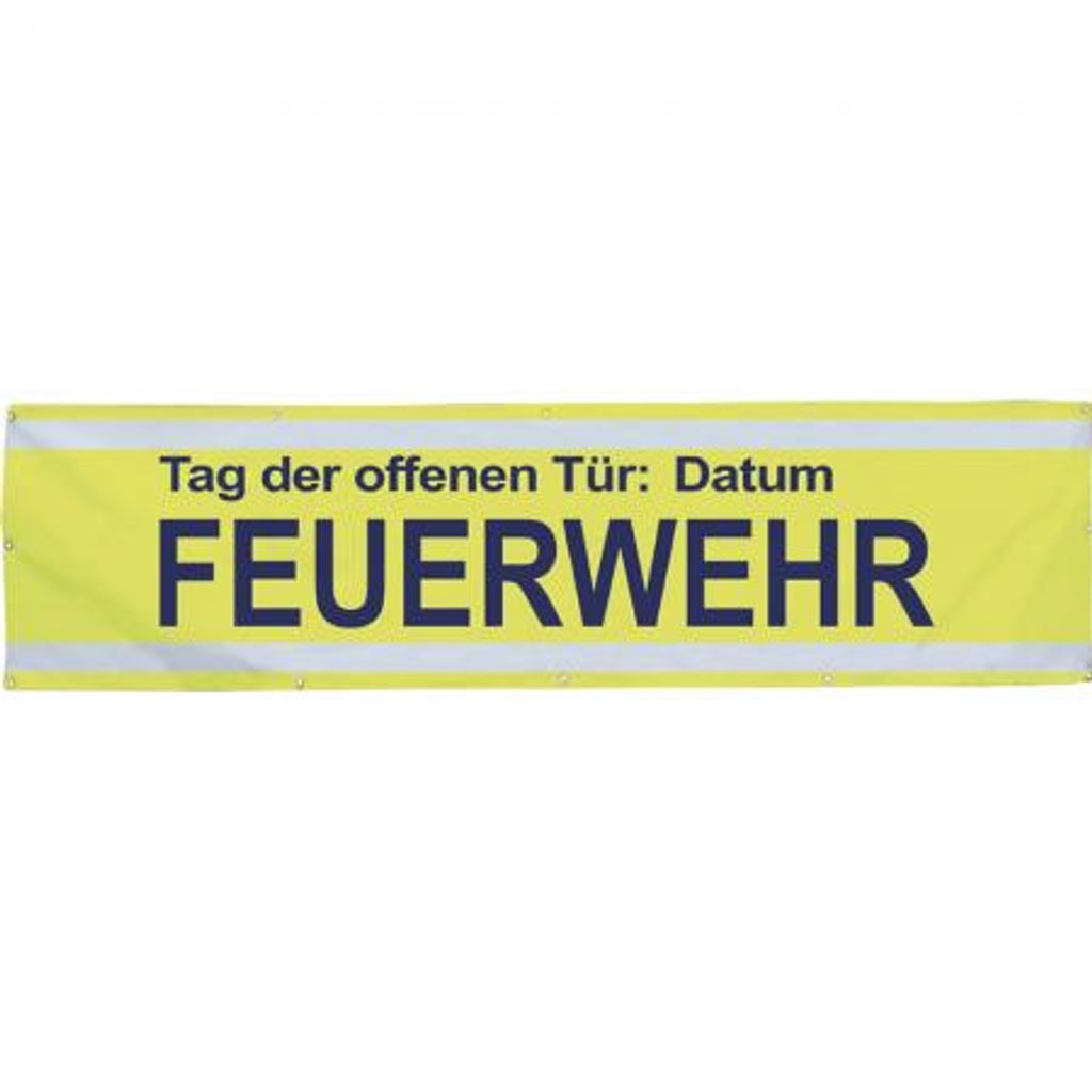 Spannband - Tag der offenen Tür: Datum...Feuerwehr - 3x1m - 309918