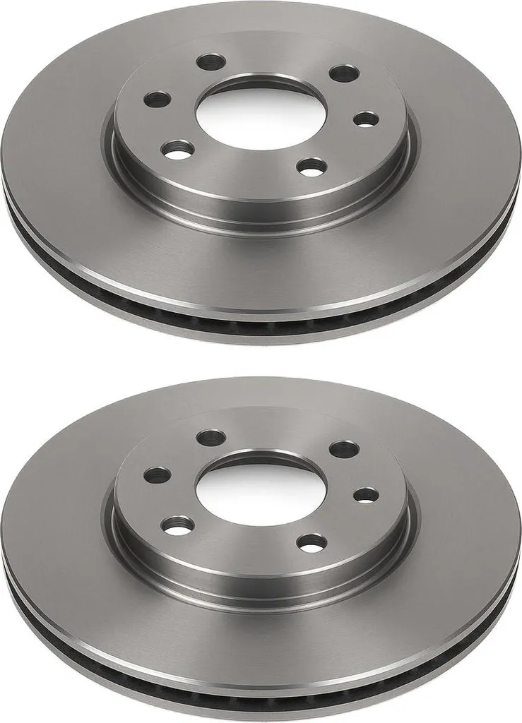 2 Disques de frein avant ventilés VALEO Ø 280mm pour Mercedes Classe C