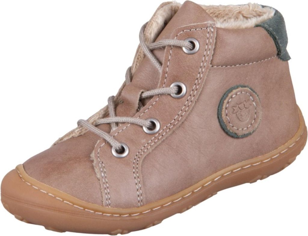 RICOSTA Mädchen und Jungen Stiefel Georgie, Kinder Lauflernschuhe, Weite: Mittel, lose Einlage, Freizeit, schnürschuhe, Tundra/grün (660), 24 EU