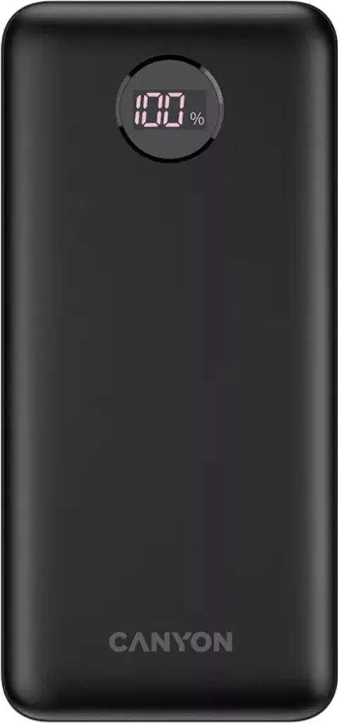 Canyon CNE-CPB2002B Power Bank 20000mAh Noir pour Voyages & Travail