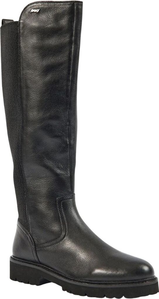 POD - Damen Stiefel "Hannah", Leder FS11316 (36 EU) (Schwarz)