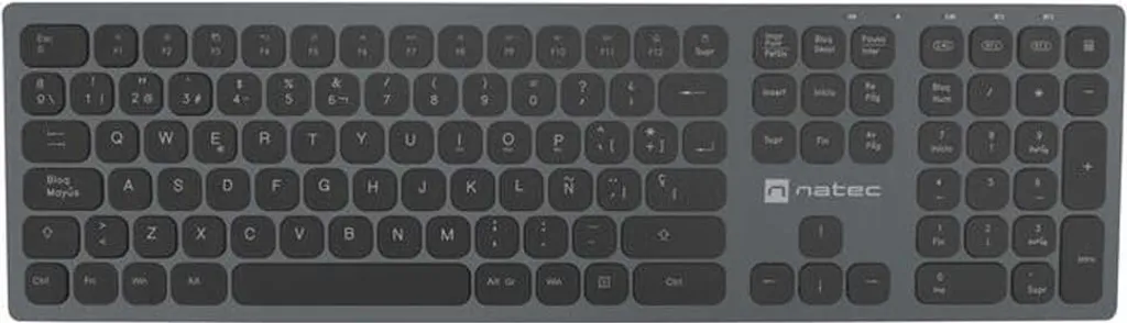 Clavier sans Fil Natec Dolphin NKL-1830 pour Bureautique et Télétravail