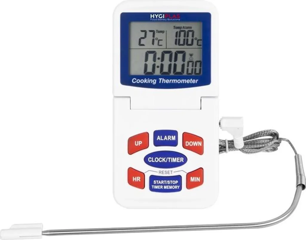 Évitez les viandes trop cuites avec le thermomètre numérique Hygiplas