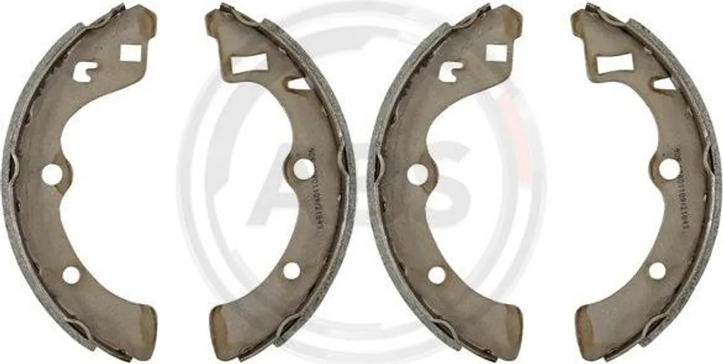 A.B.S. 8572 Set Ganasce Freno Posteriore OE 43153692001 per Honda City