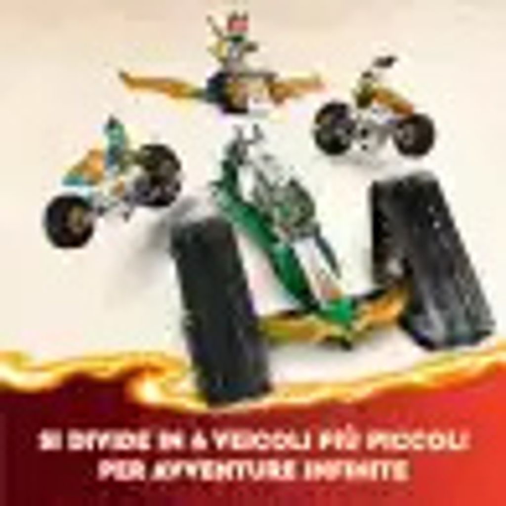 LEGO NINJAGO Wielofunkcyjny pojazd ninja, Zabawka dla Zdjęcie produktu 23