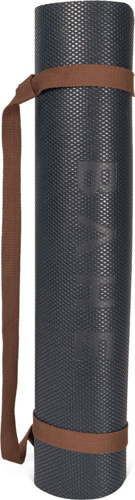 Yoga Matte 6mm PRIME SUPPORT 6MM Charcoal 6mm BAHE