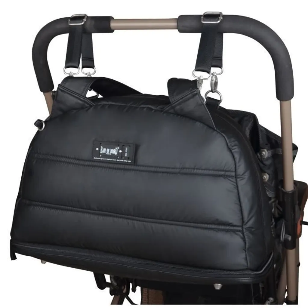 Beaba Borsa Cambio Doudoune Classy Black | Capiente e Resistente - 8