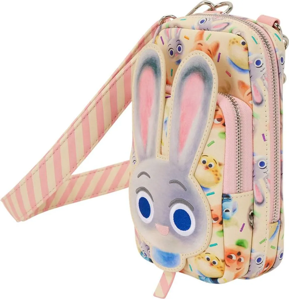 Sac Loungefly Zootopia 2 pour smartphone idéal pour sorties et parcs