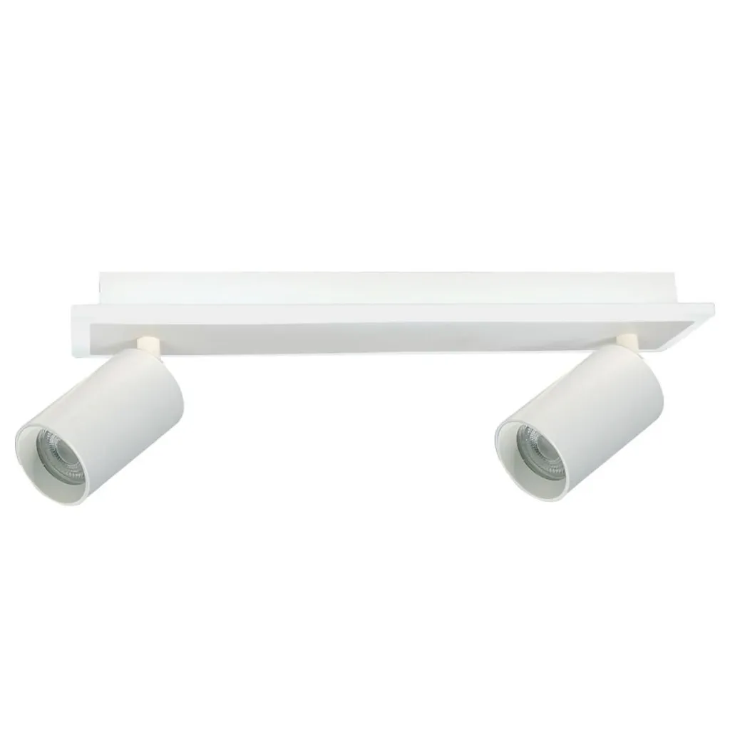 Plafonnier design avec spots orientables PARMA blanc 40 cm LED variable - 2