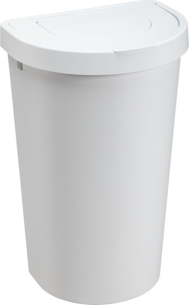 plast team Poubelle SEATTLE 45 litres blanc Image du produit 