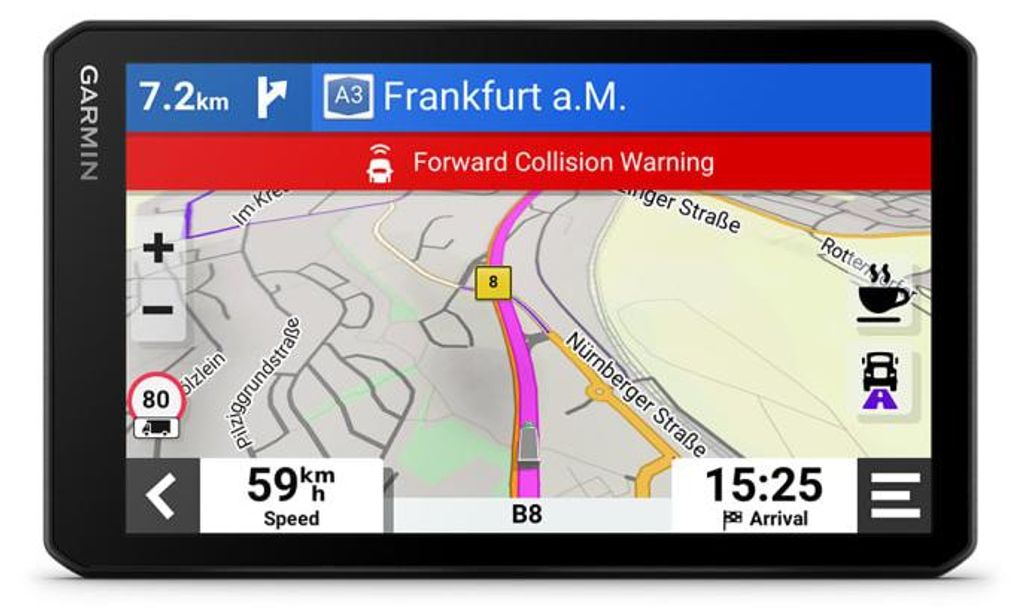 Garmin DEZLCAM LGV710 navigateur Fixé 17,6 cm (6.95") TFT Image du produit 