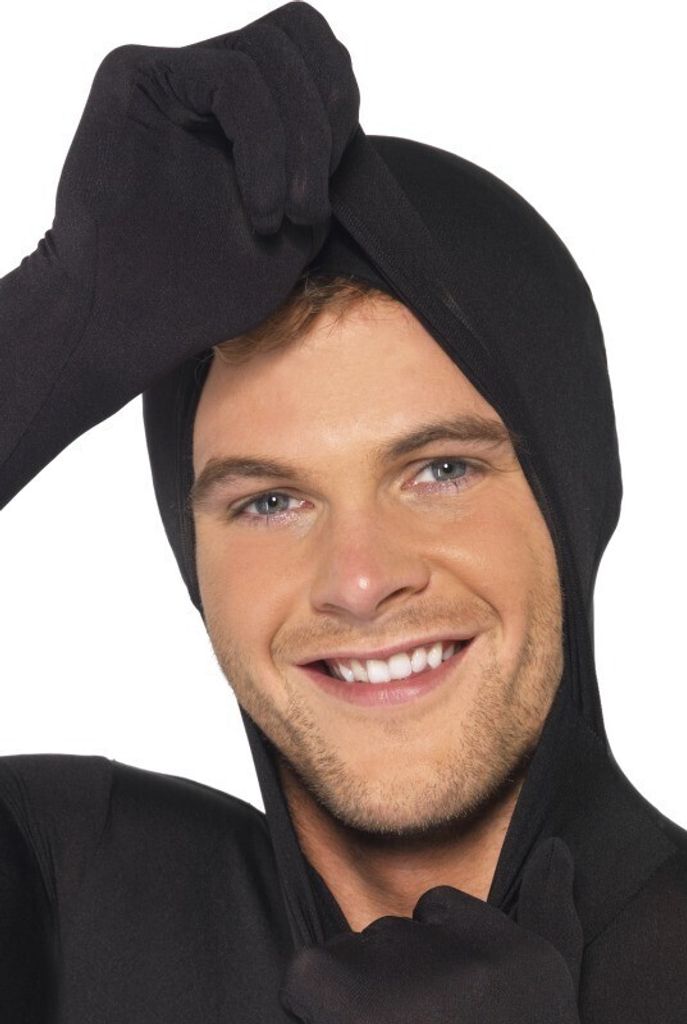 Anyu Unisex Ganzkörperanzug Second Skin – Ganzkörper-Kostüm In Schwarz Weiß, Größe L