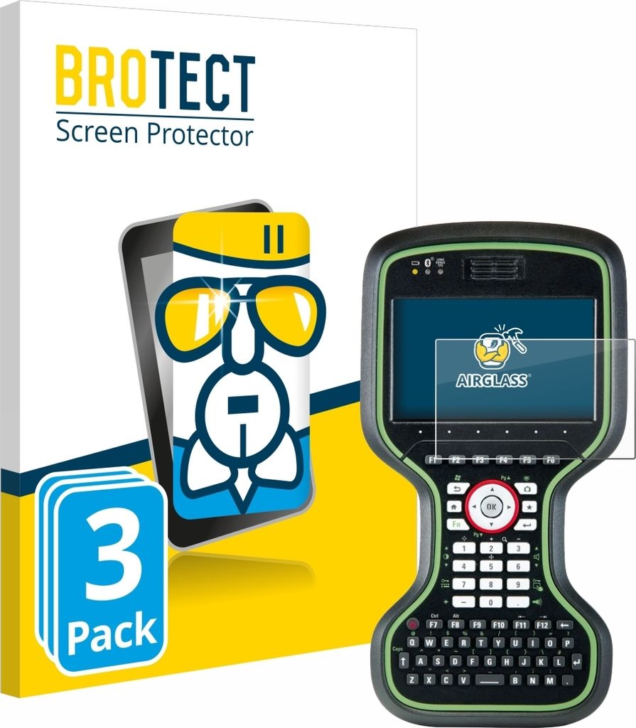 3x BROTECT Schutzglas für Leica CS20 3.75G Disto/ Viva TS16 Schutzfolie Panzer Folie Glas Display Schutz klar