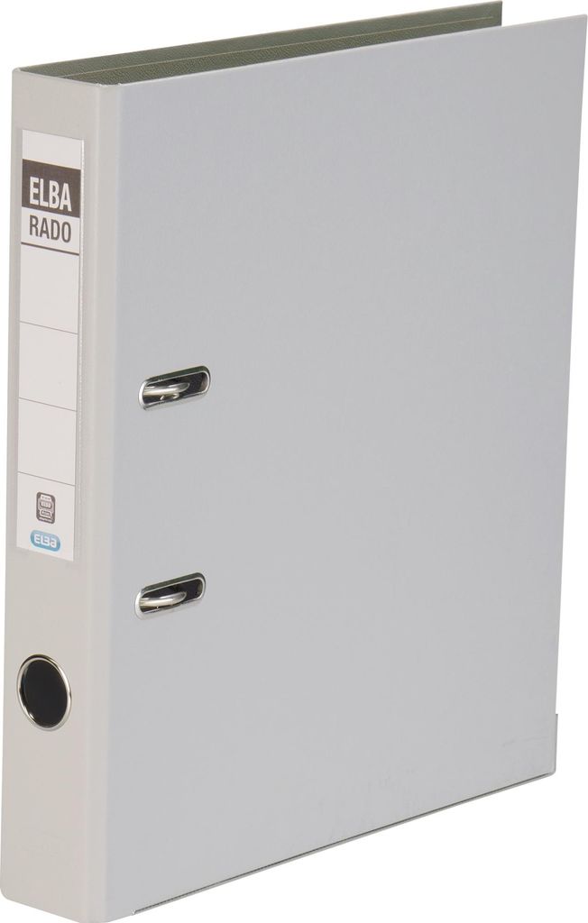 ELBA Ordner ELBAradoplast 100022622 DIN A4 50mm PVC grau