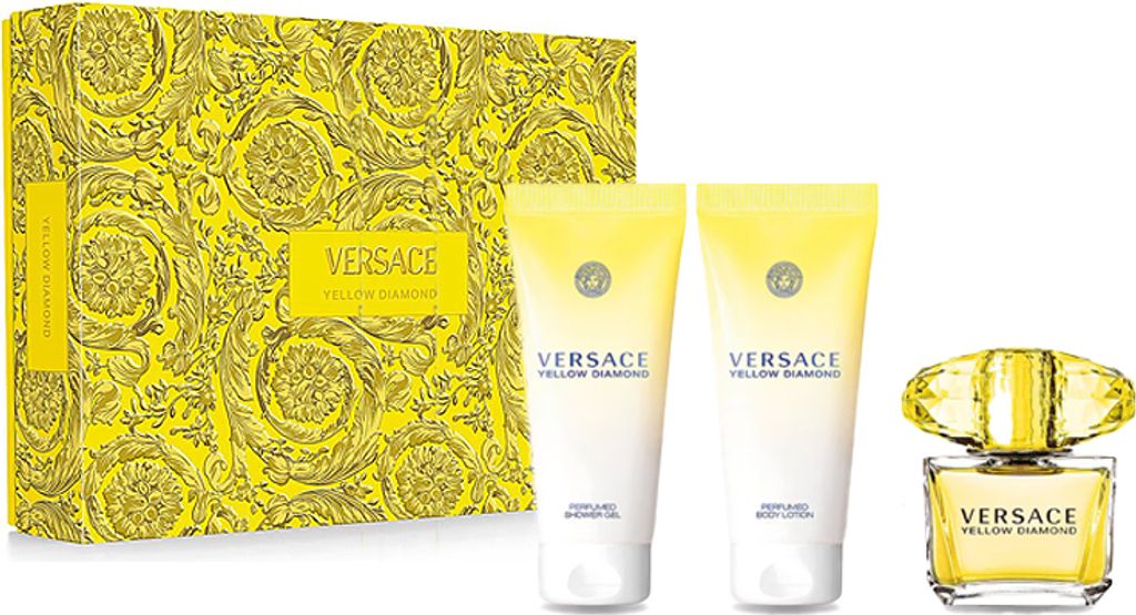 Versace Yellow Diamond EDT 50 ml + SG 50 ml + BL 50 ml W Zdjęcie produktu 