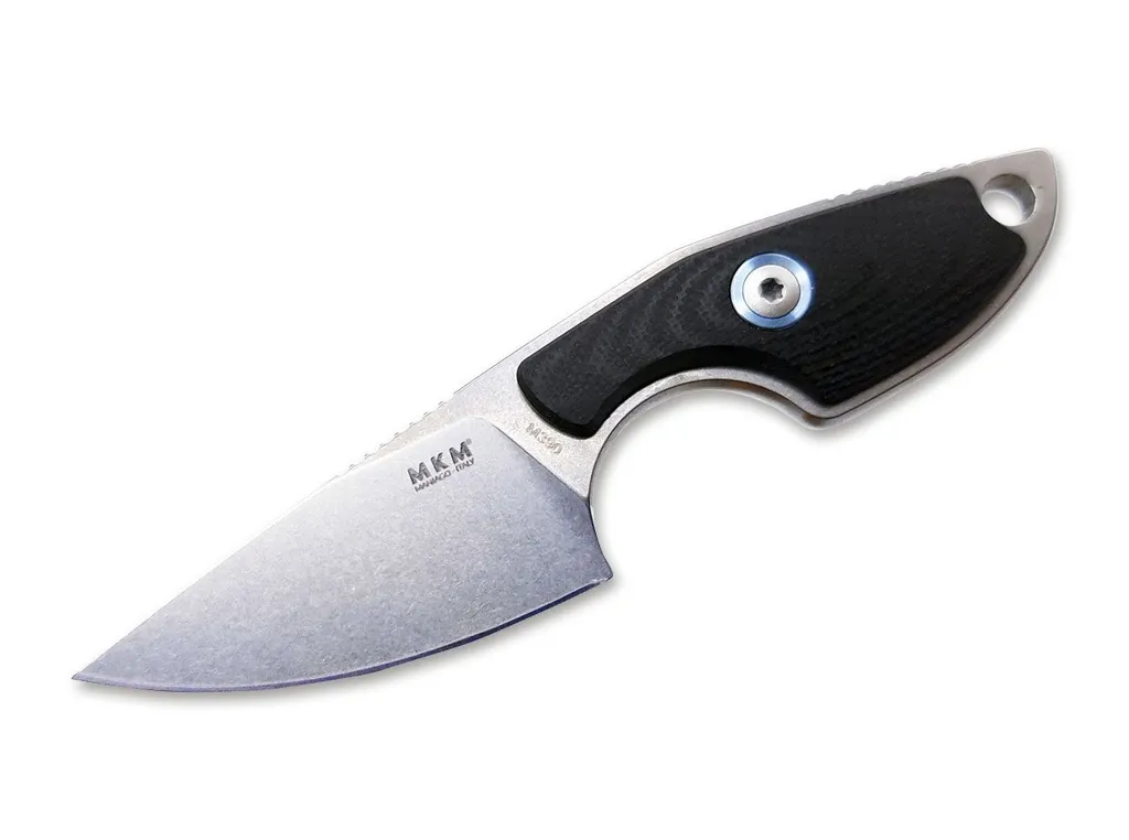 Couteau Micro 1 G10 Noir - L'outil de secours compact pour tout couper