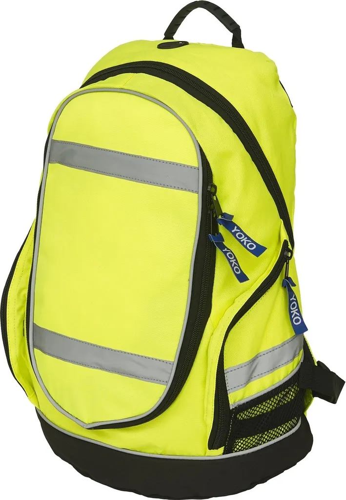 Sac à dos réfléchissant London RW4917 Jaune avec bandes de sécurité