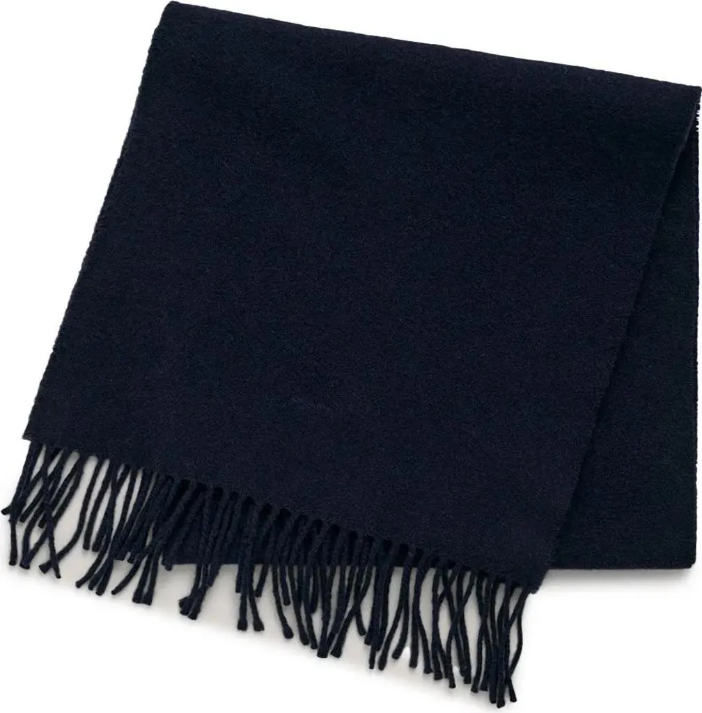 Écharpe Homme en Laine Bleue Gant OS l'Accessoire Hivernal Incontournable