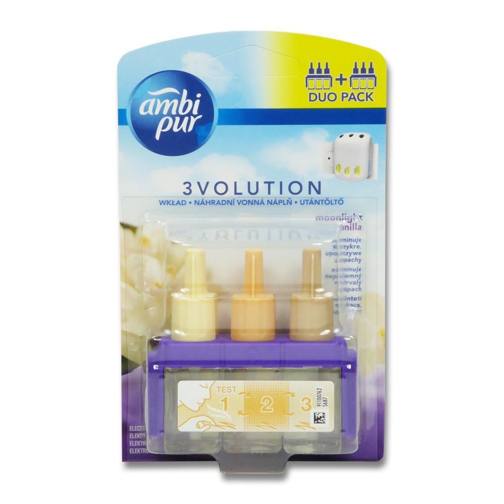 Ambi Pur 3volution Nachfüllflakon Moonlight Vanille Doppelpack, 2 x 20 ml