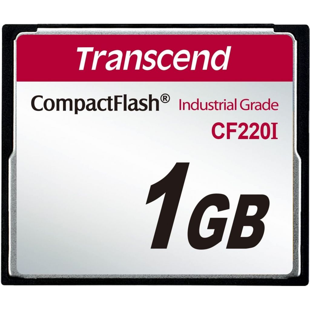 Transcend 1GB CF CompactFlash Immagine del prodotto 
