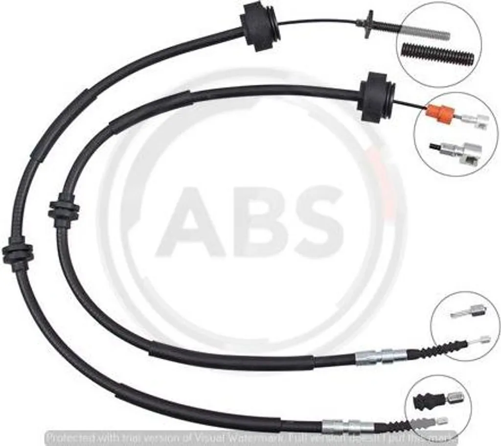 Câble de Frein pour Remplacement BMW X5 X6 - Solution OE 34436850289