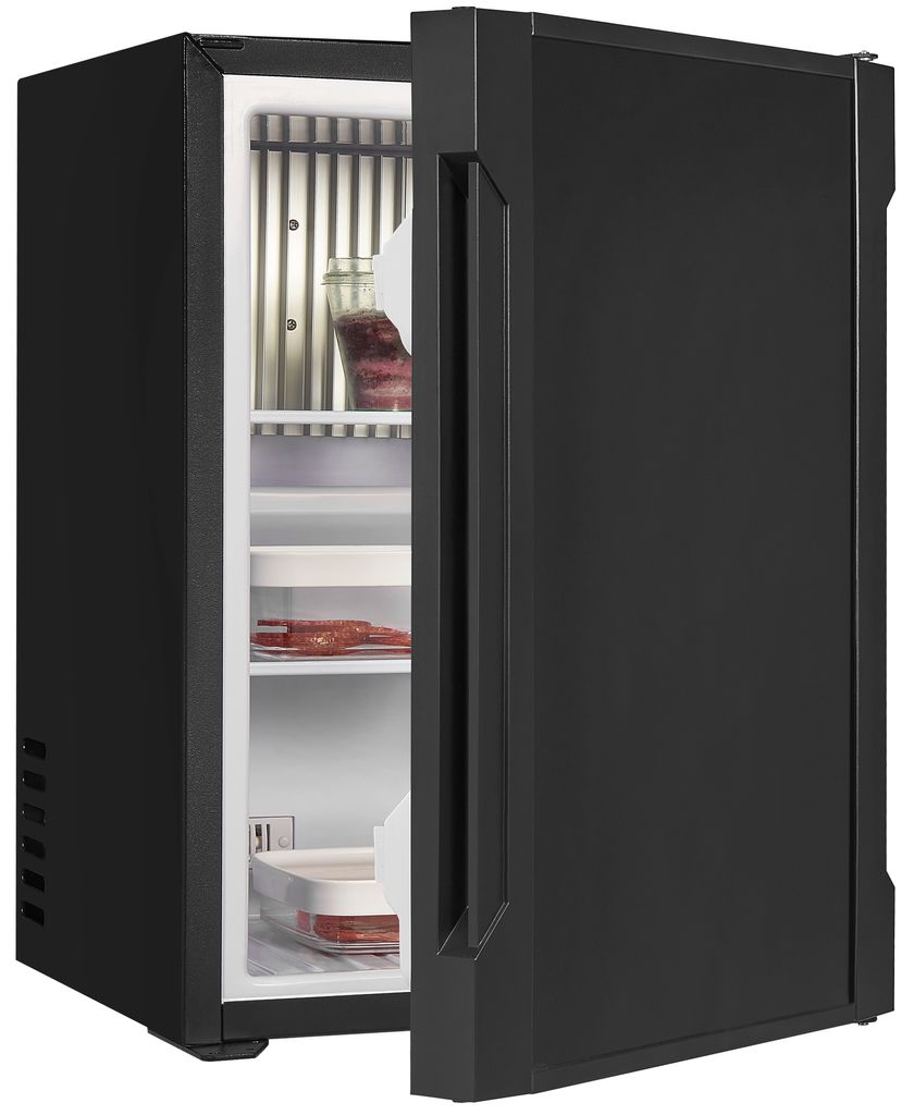 Exquisit Absorber Kühlschrank FA40-270G schwarz | Hotelkühlschrank | 34 l  Nutzinhalt | Schwarz