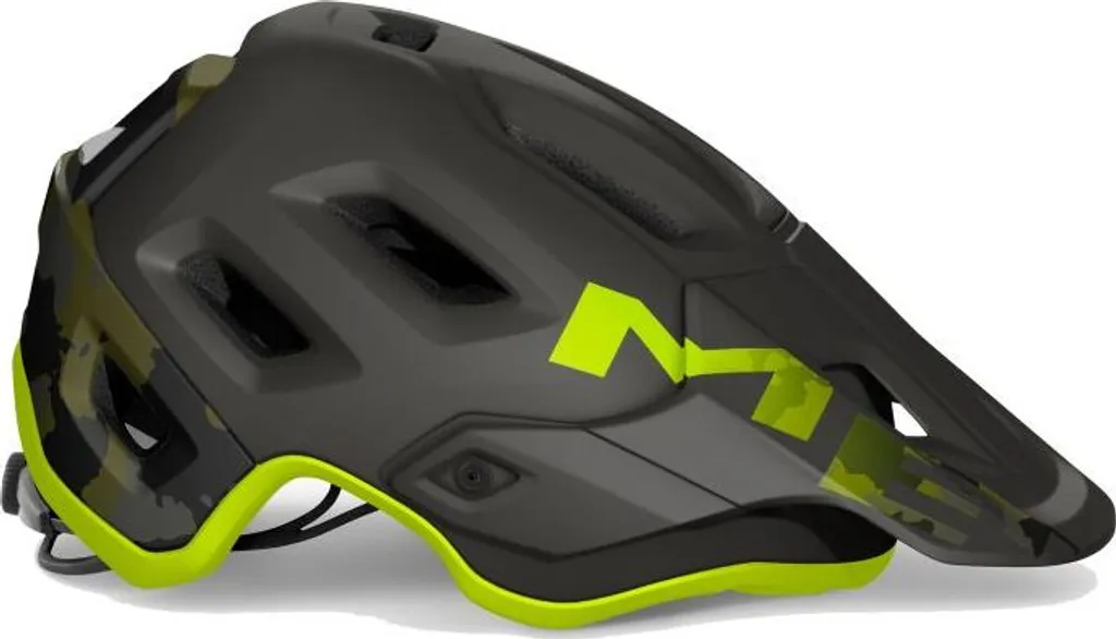 Casque de protection VTT MET Roam MIPS Enduro Vert Camo Taille Large