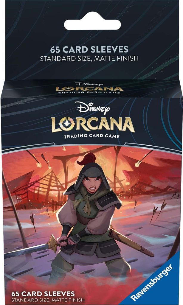 Disney Lorcana protektory na karty Mulan 65 sztuk Zdjęcie produktu 