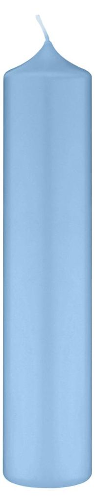 Altarkerzen Blue Bell Hellblau 40 x 8 cm, 2 Stück