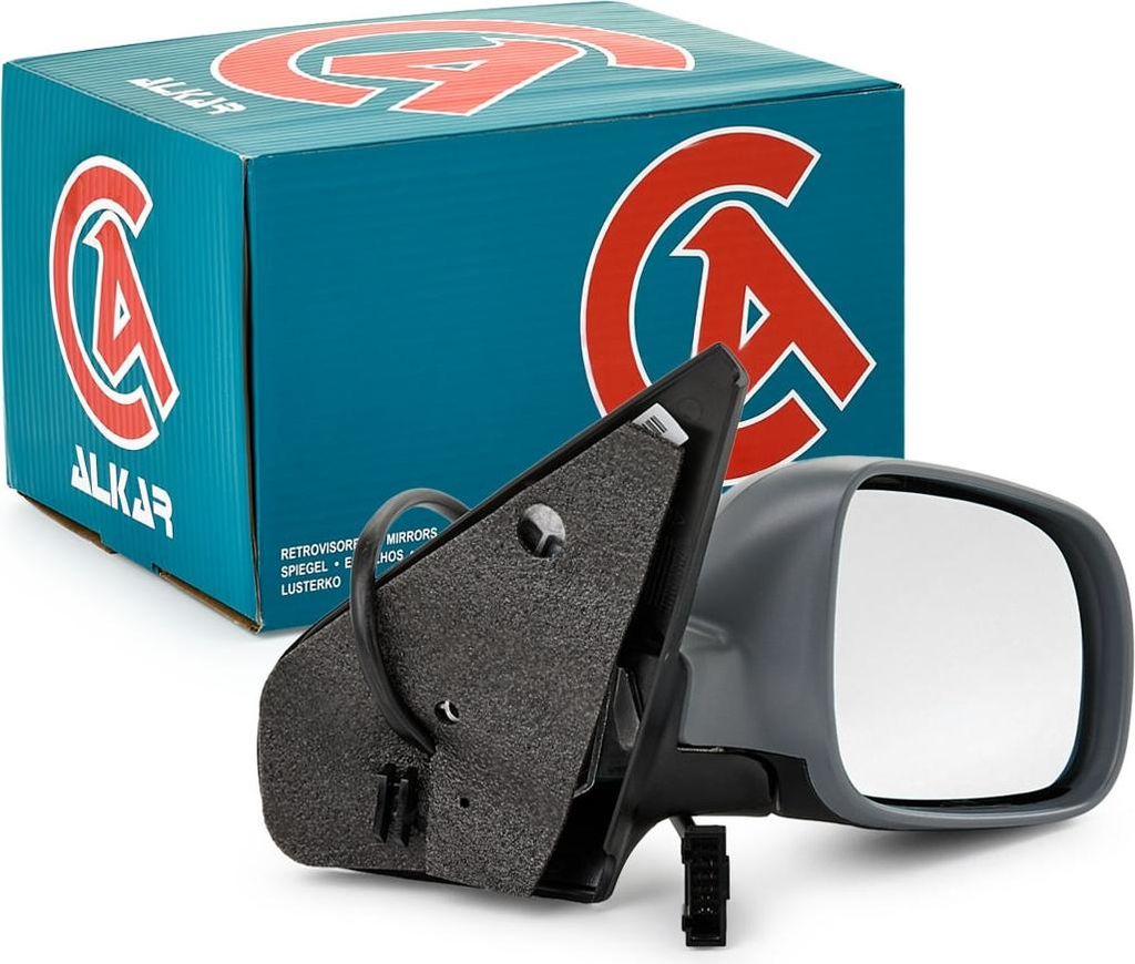 ALKAR 6140127 Außenspiegel Seitenspiegel Rechts für VW Golf IV Schrägheck (1J1) Golf IV Variant (1J5) Bora Limousine (1J2) Bora Variant (1J6) Be...