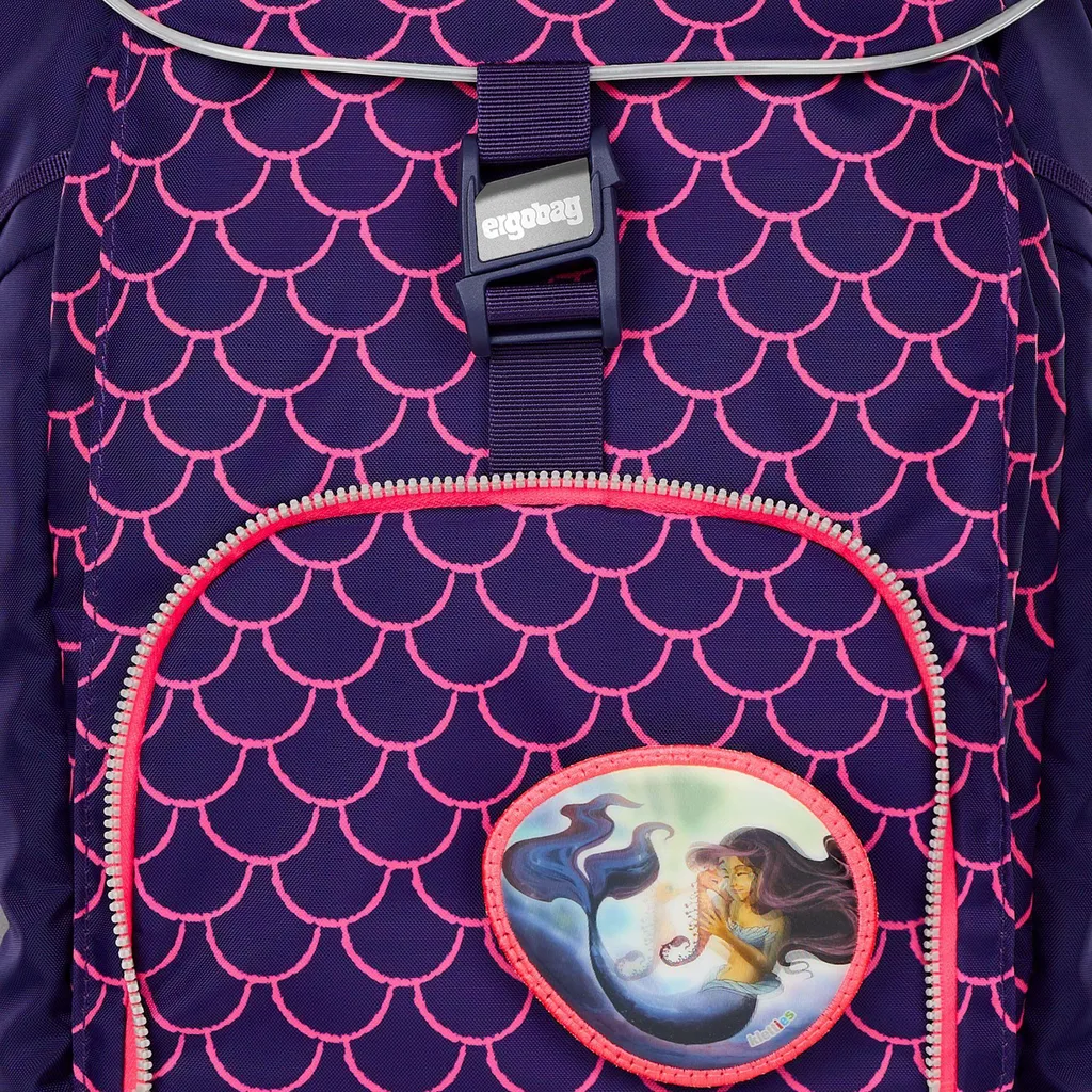 Cartable ergonomique ergobag Maxi ourson perlé 2025 set complet 6 pcs - 9