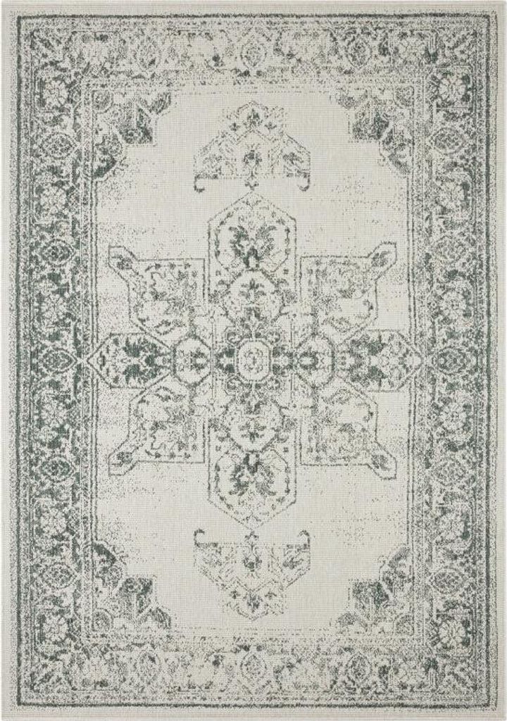 120x170 cm Kusový koberec Twin Supreme 104139 Green/Cream – Obrázek produktu 