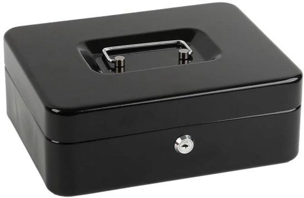 Caisse de dépôt portable pour bureau et événements avec tiroir amovible