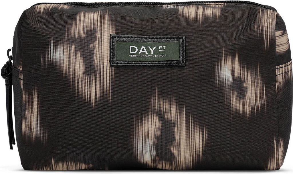 DAY ET Kulturbeutel Day Gweneth RE-P Ikat Beauty Bag Black schwarz beige