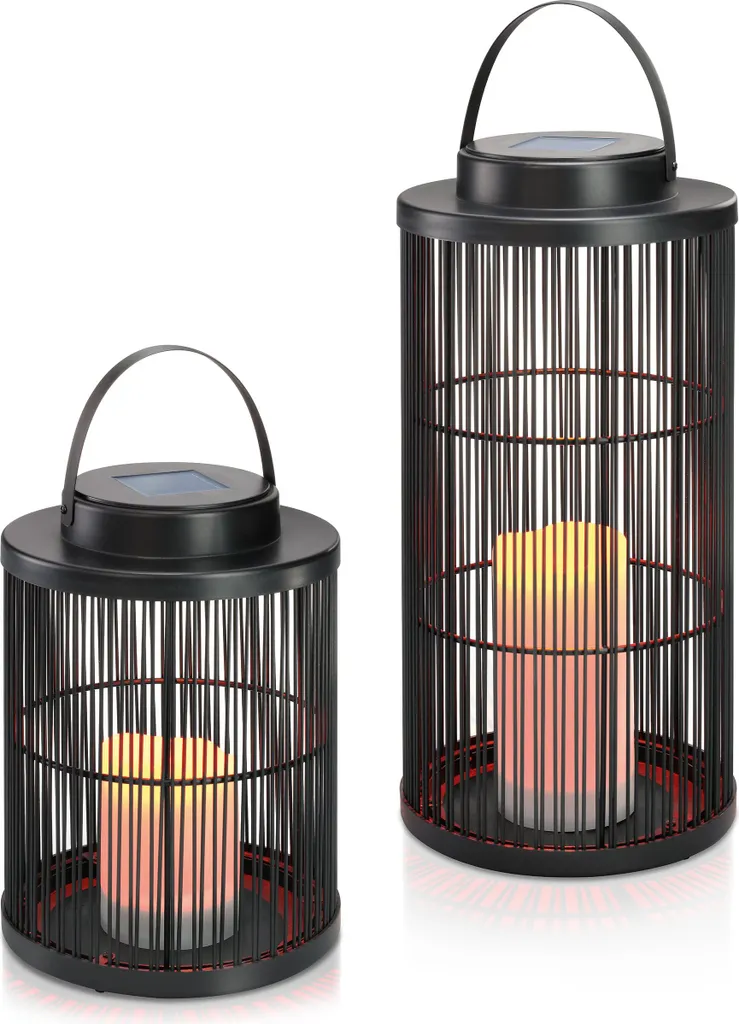 Éclairage extérieur solaire automatique esotec Sara 2 lampes sans fil