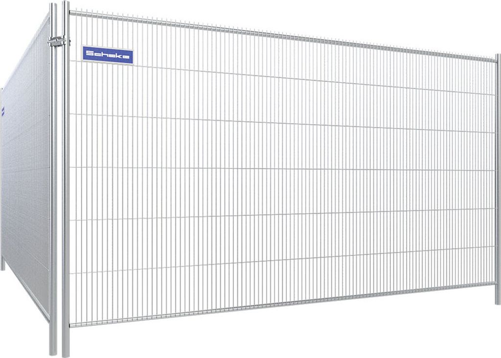 Schake Mobilzaun Secure 2m Höhe, 112 senkrechte Drähte