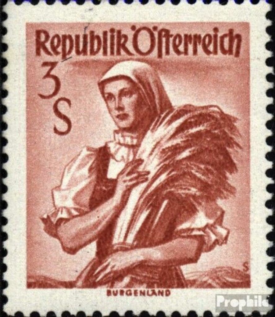 Briefmarken Österreich 1948 Mi 922 postfrisch Trachtenserie Produktbild 