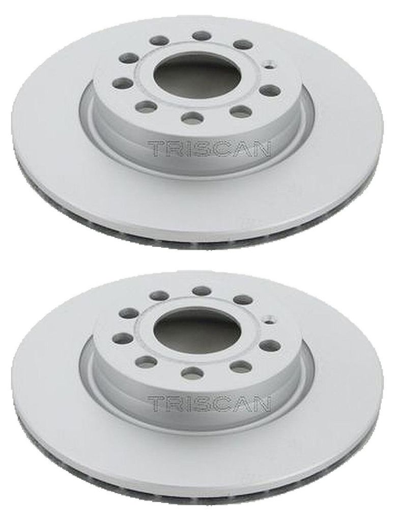 2 Bremsscheiben belüftet Ø 280 mm TRISCAN passend für u.a. VW BEETLE