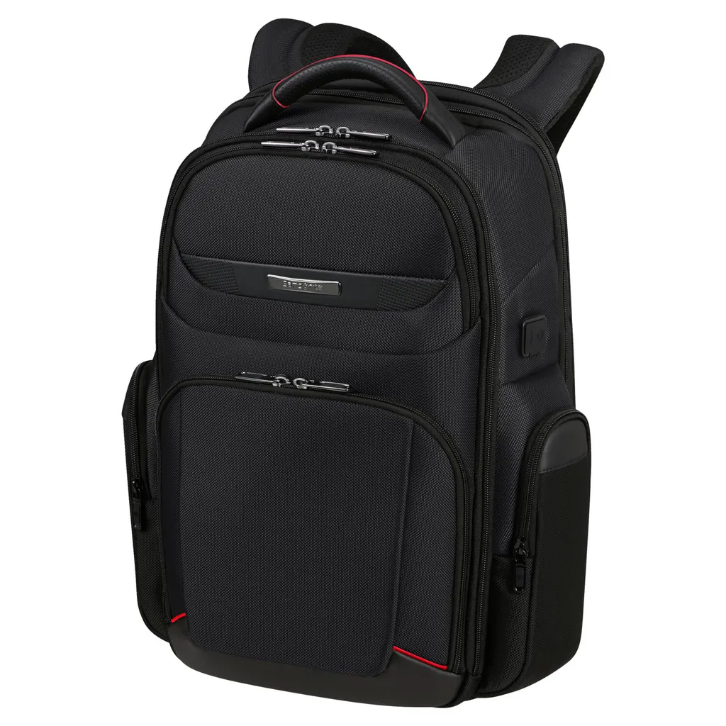 Sac à dos ordinateur 15.6" Samsonite Pro-DLX 6 extensible noir robuste