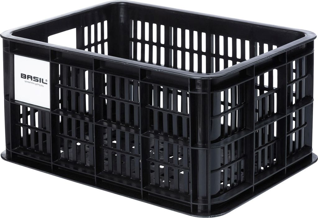 Basil Fahrradkorb Crate , Schwarz, S Produktbild 